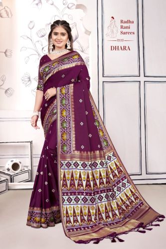 Unstitched Jacquard Fancy Sarees, Sleeve Style : Full Sleeves