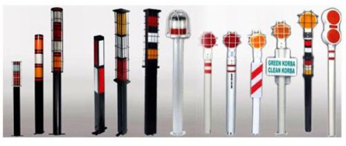 Generic Automatic MS Road Delineators, Color : Red, Black