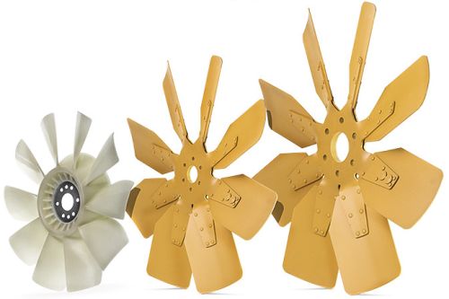 Polished Metal Caterpillar Radiator Cooling Fans