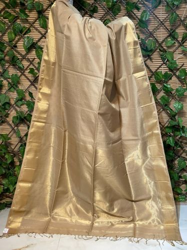 Maheshwari Silk Zari Boarder Tissue Pallu Saree