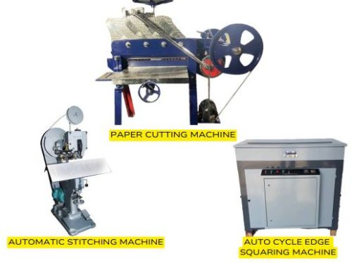 Semi Automatic Notebook Making Machine, Power : 440 Volts, 3 PH
