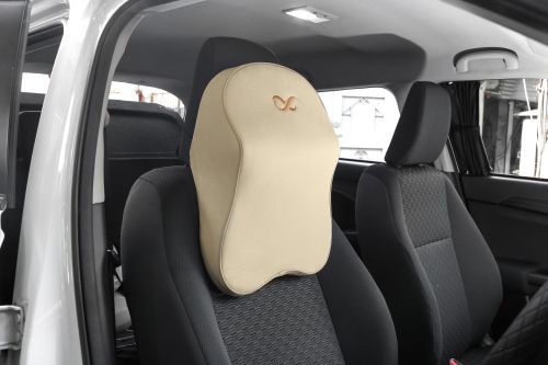 Plain Memory Foam Car Shoulder Support Pillow 12x16.5x5 Inch
