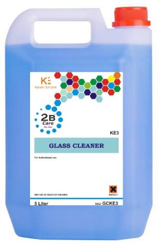 Ke 5 Litre Glass Cleaner Liquid, Packaging Type : Plastic Cane