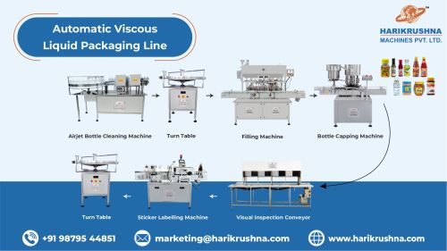 Automatic Viscous Liquid Packaging Line