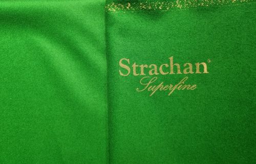 Plain Woollen Strachan Superfine Snooker Cloth, Color : Green