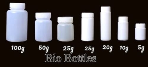 Bio Plastic Bottle 5 - 100 Gram for Storage Dispensing OF Liquids