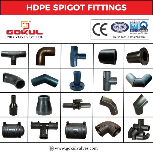 Gokul HDPE Electrofusion Pipe Joint Reducer Tee for Fittings