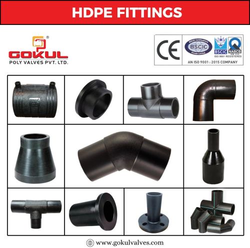 Gokul HDPE Spigot Elbow, Color : Black, Black for Pipe Fittings