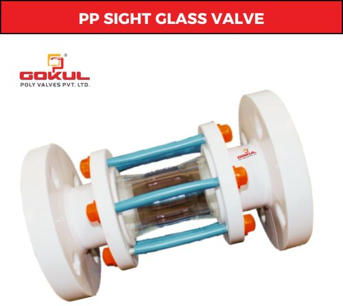 Gokul Plain Polypropylene Flow Indicator, Color : White for Liquid Use