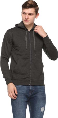 Polo Collar Neck Fleece Logo Sweatshirt, Color : All Colour for Winter