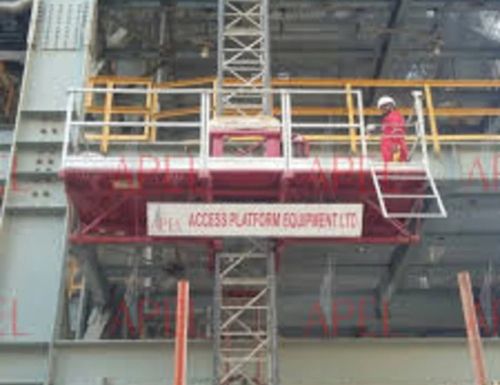 Servo Tech Mast Climbing Work Platform, Load Capacity : 250kg