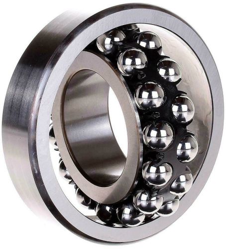 Polished Chrome Steel Self Aligning Ball Bearings, Shape : Round