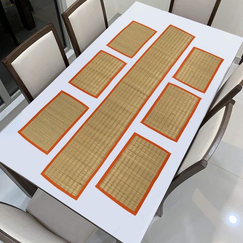 ME.handicraft Stores Handcrafted Korai Table Mat Set, Color : Natural
