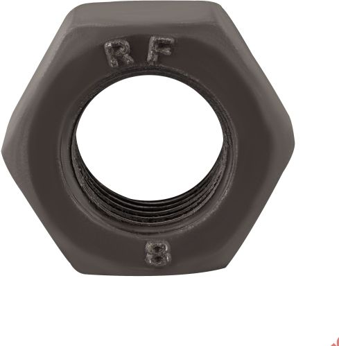 High Tensile Grade 8 Hex Nut, Packaging Type : Black for Industrial