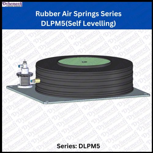 Painted Dynemech Rubber Air Springs Series DLPM5, Capacity : 60 Kg