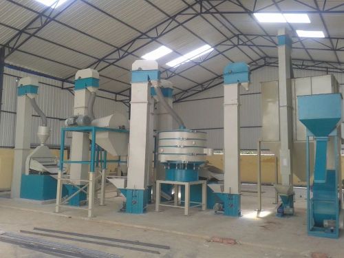 Ang Mild Steel 10 Ton/HR Capacity Seed Processing Machinery