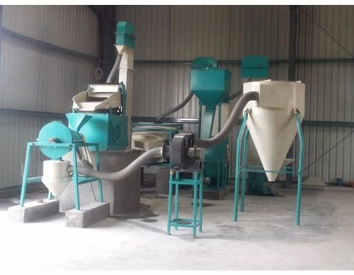 Grain Processing Machine, Color : Silver