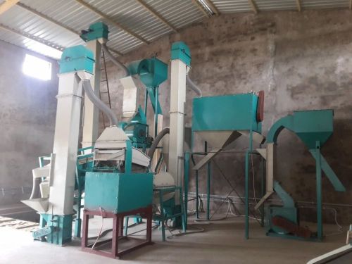 Ang Mild Steel Seed & Grain Processing Plant, Capacity : 40 TPH