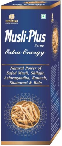 Biolife Musli Plus Syrup, Form : Liquid, Packaging Type : Bottle