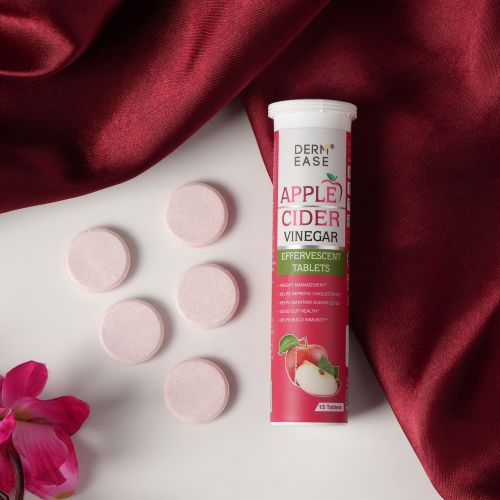 Derm Ease Apple Cider Vinegar Effervescent Tablets