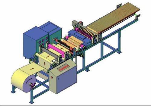 Mild Steel Mini Pleat Hepa Filter Machine