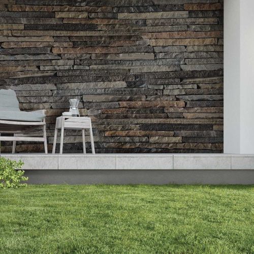 Non Polished Stone Wall Cladding 6*24 inch