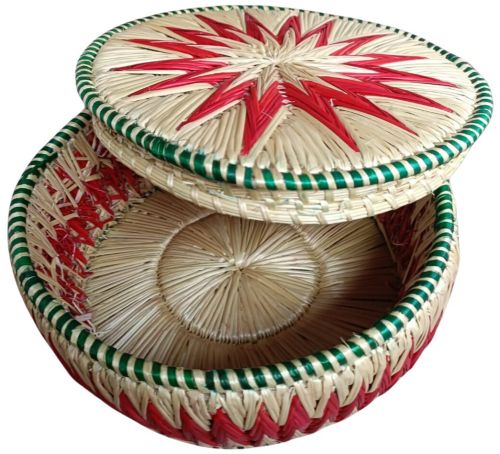 Handmade Sikki Roti Box 8.5/6 Inches