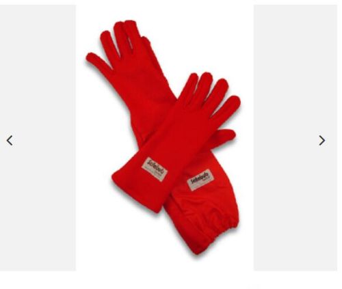 Polyamide Nomex Gloves Gauntlets, Color : Red Multisizes