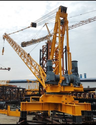 Electric Derrick Crane, Color : Yellow for Construction