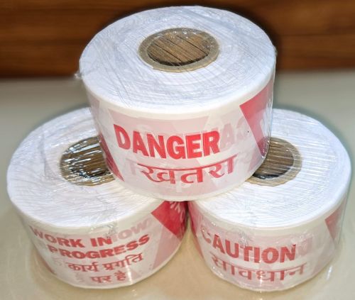 Caution Danger Barricade Tape, Packaging Type : Corrugated Box
