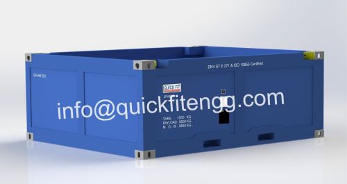 Carbon Steel 10 Ft Offshore Half Height Basket