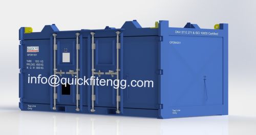 Marine Protective Coating Carbon Steel 13 Ft Offshore Drum Basket