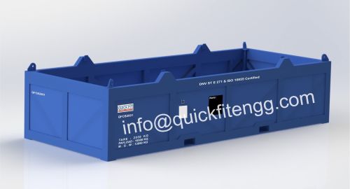 Marine Protective Coating Carbon Steel 20 Ft Offshore Tool Basket