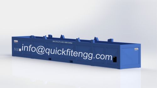 Carbon Steel Marine Protective Coating 30 Ft Offshore Tool Basket