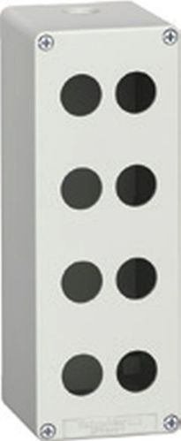 Grey Harmony XAP 8 Cut Outs Die Cast Empty Control Station