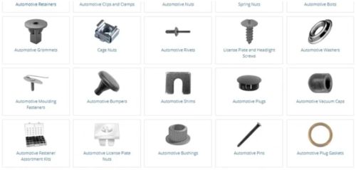 Stainless Steel Automotive Fasteners for Automobile Industry