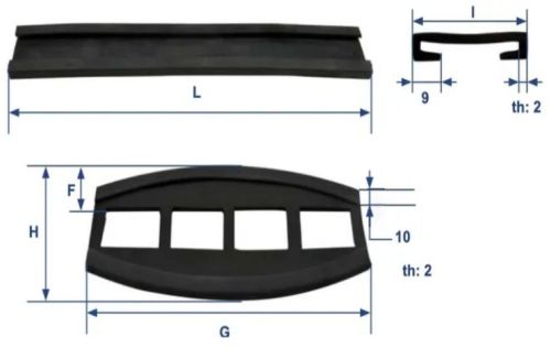Tank Rubber Protection Kit