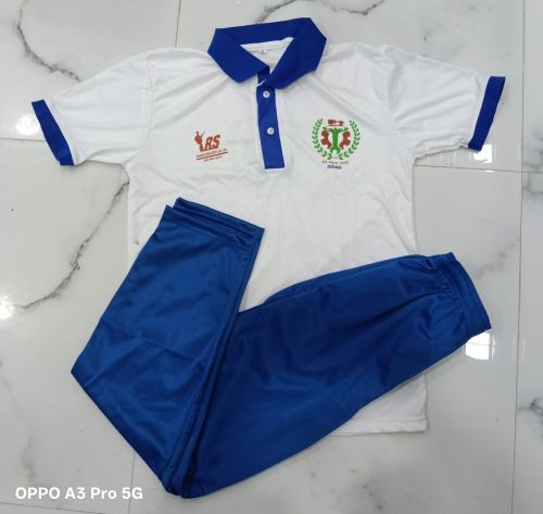 Knr Poly Cotton Customized Kids Sports Wear All Sizes