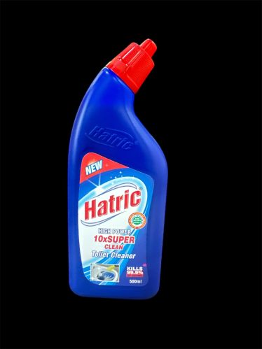 Hatric Toilet Cleaner, Color : Blue, Packaging Type : Plastic Bottle