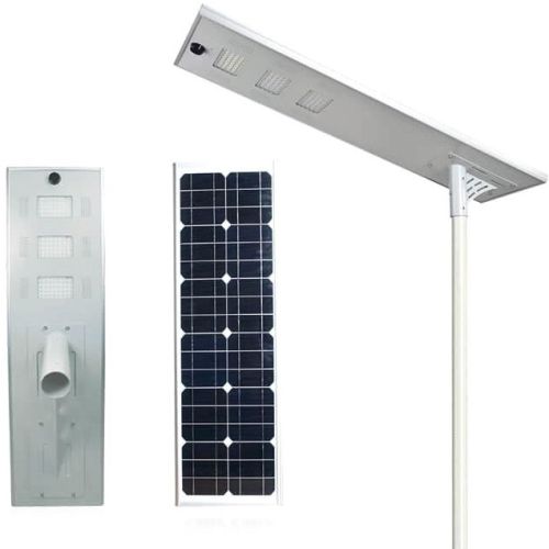 100W Solar Integrated Street Light