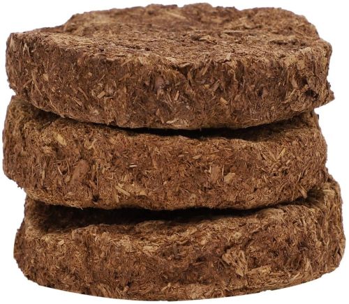 Cow Dung Cake, Shape : Round, Packaging Type : Brown