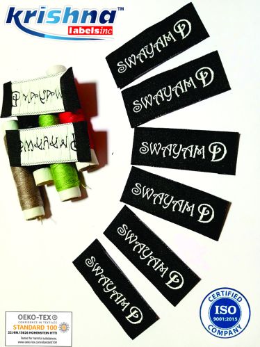 Fabric Laser Cutting Brand Identity Labels 55mm X 15mm