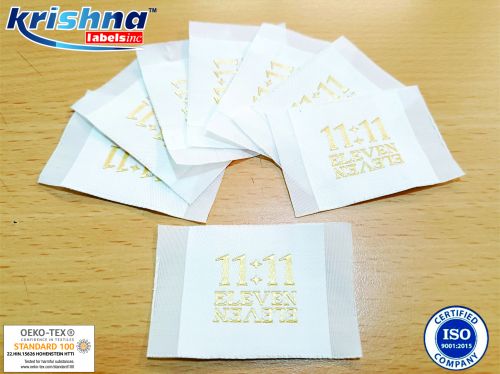 Woven Labels, Available Color : Variety OF Colors.