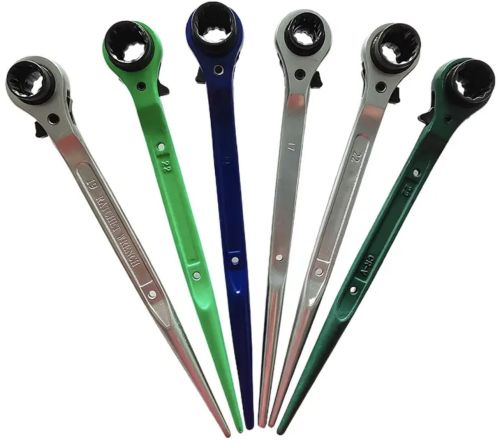 Queen Polished Carbon Steel Scaffolding Spanner 19-21mm