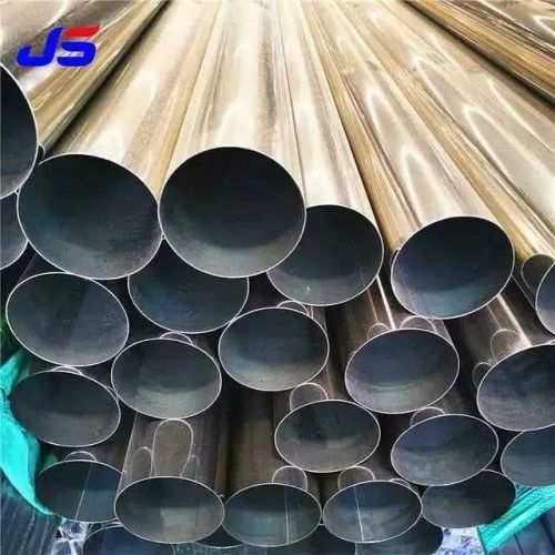 Polished Stainless Steel Welded Pipes, Color : Silver