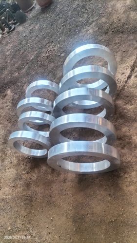 Polished Aluminium Forged Ring, Shape : Round