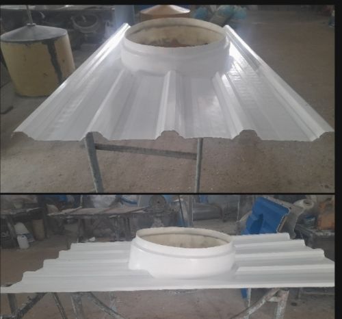 Manual FRP Based Turbo Ventilator, Color : White for Industrial Use