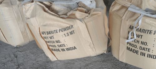 Barytes Powder, Grade : Industrial Use, Packaging Type : BOPP Bags