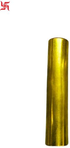 Swastik Plain Polished Metal Brass Pen Draw Caps