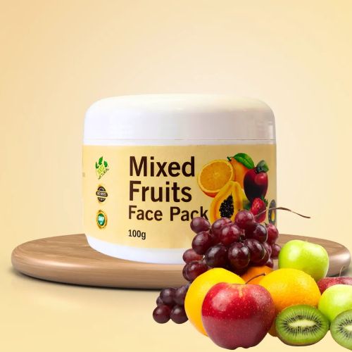 Mixed Fruit Face Mask 100g, Packaging Type : Jar
